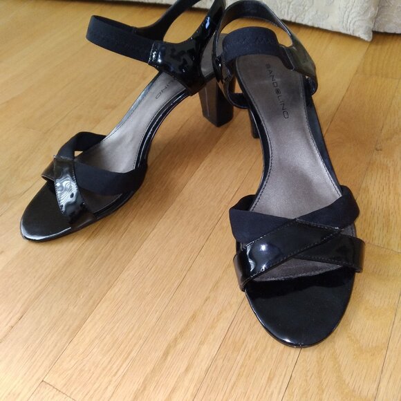 Elegant Black High Heels Sandals, Bandolino, Size - 8 M - Picture 5 of 7